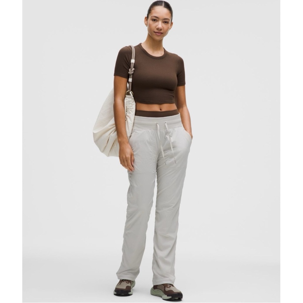 Lululemon Dance Studio Mid-Rise Pant (in Dove Grey, Short)